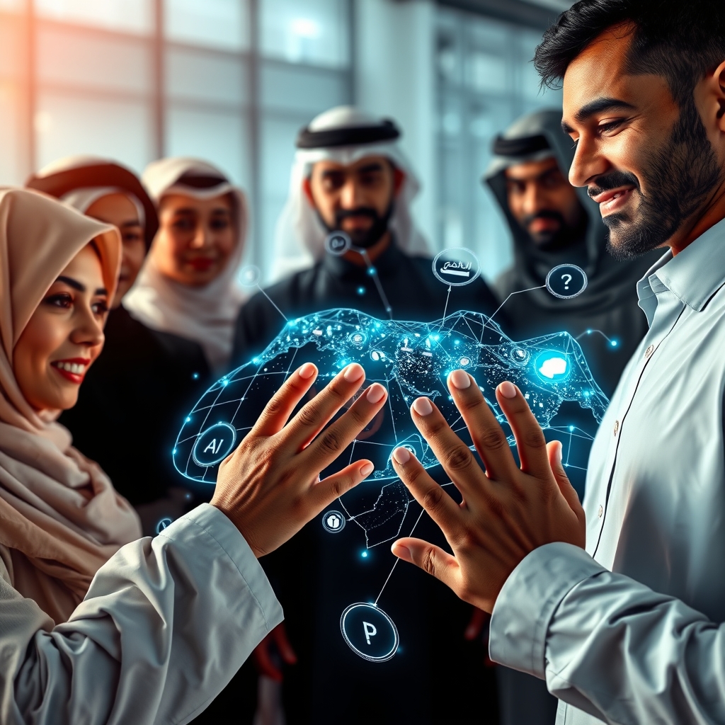 فك شفرة الذكاء الاصطناعي للمستخدم العربي: فرص وتحديات في عصر التحول الرقمي